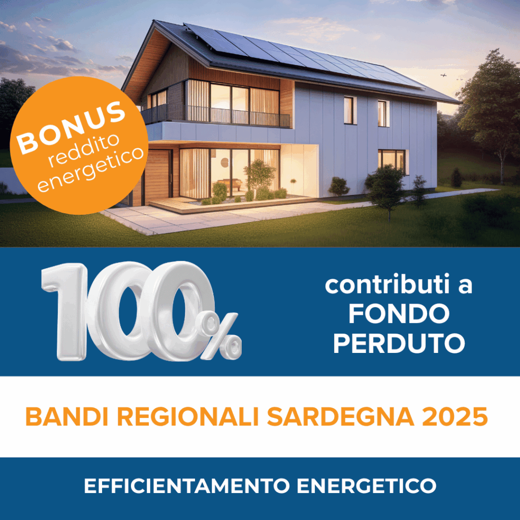 incentivi e bandi regionali sardegna impianto fotovoltaico 2025