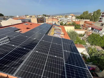 impianto fotovoltaico Villacidro, Sardegna di eursosystem energia